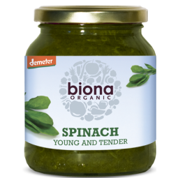 Conserva spanac 350g - BIONA