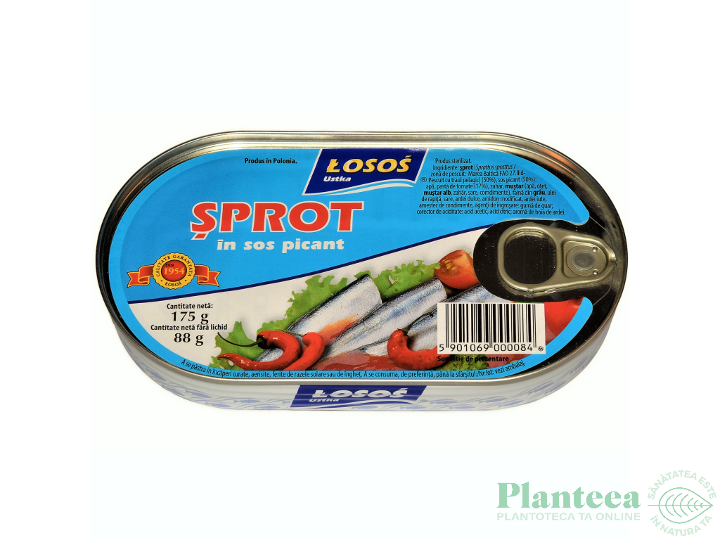 Sprot in sos picant 175g - LOSOS