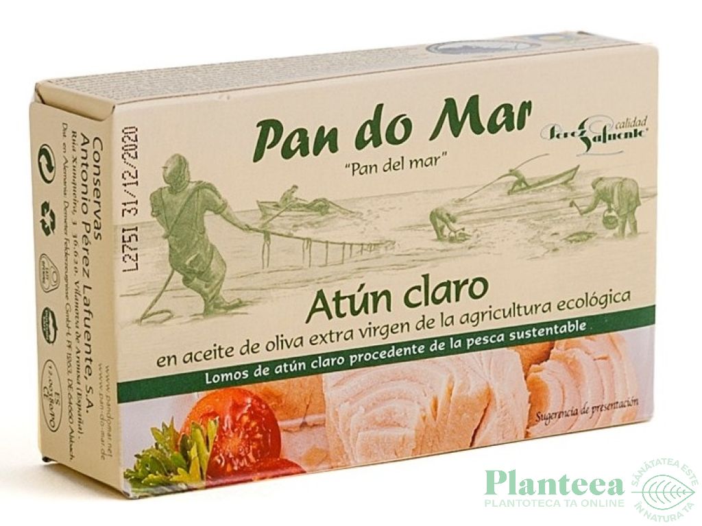 Ton light file ulei masline eco 120g - PAN DO MAR