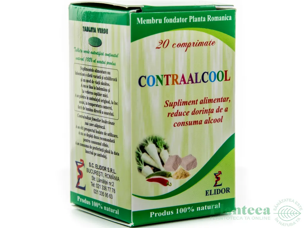 ContraAlcool 20cp - ELIDOR