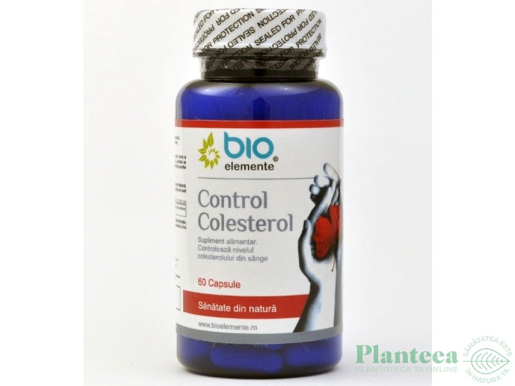 Control colesterol 60cps - BIO ELEMENTE