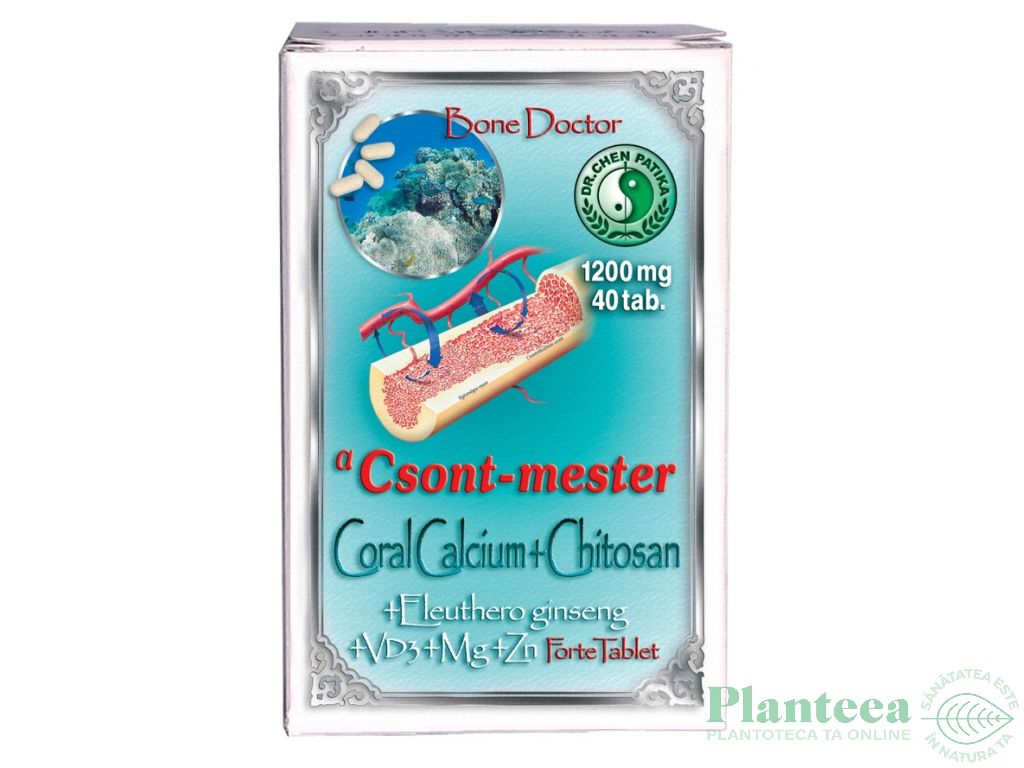 Coral calcium chitosan 40cp - DR CHEN PATIKA