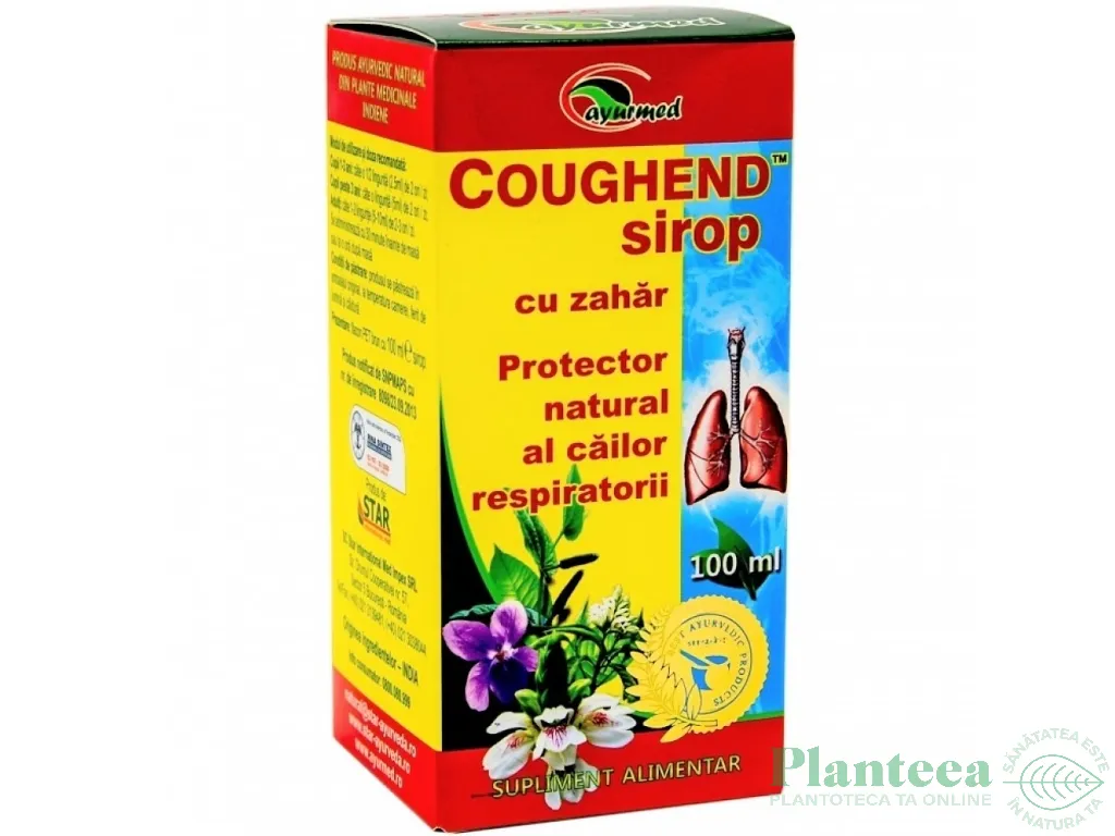 Sirop Coughend clasic 100ml - AYURMED
