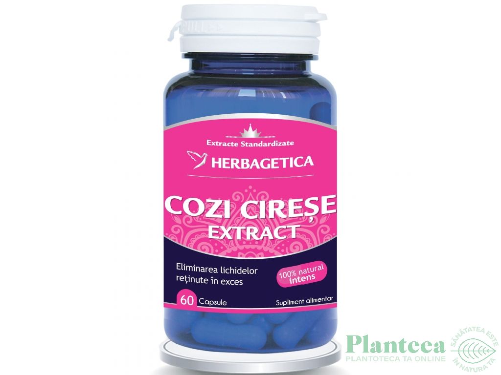Cozi cirese extract 60cps - HERBAGETICA