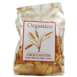 Crackers ulei masline chilli Croccantini 150g - ORGANICO