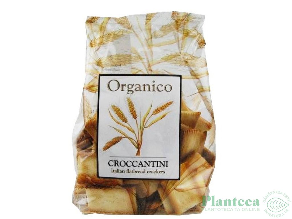 Crackers ulei masline clasic Croccantini eco 150g - ORGANICO