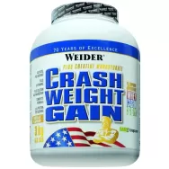Pulbere Crash Weight Gain vanilie 3kg - WEIDER