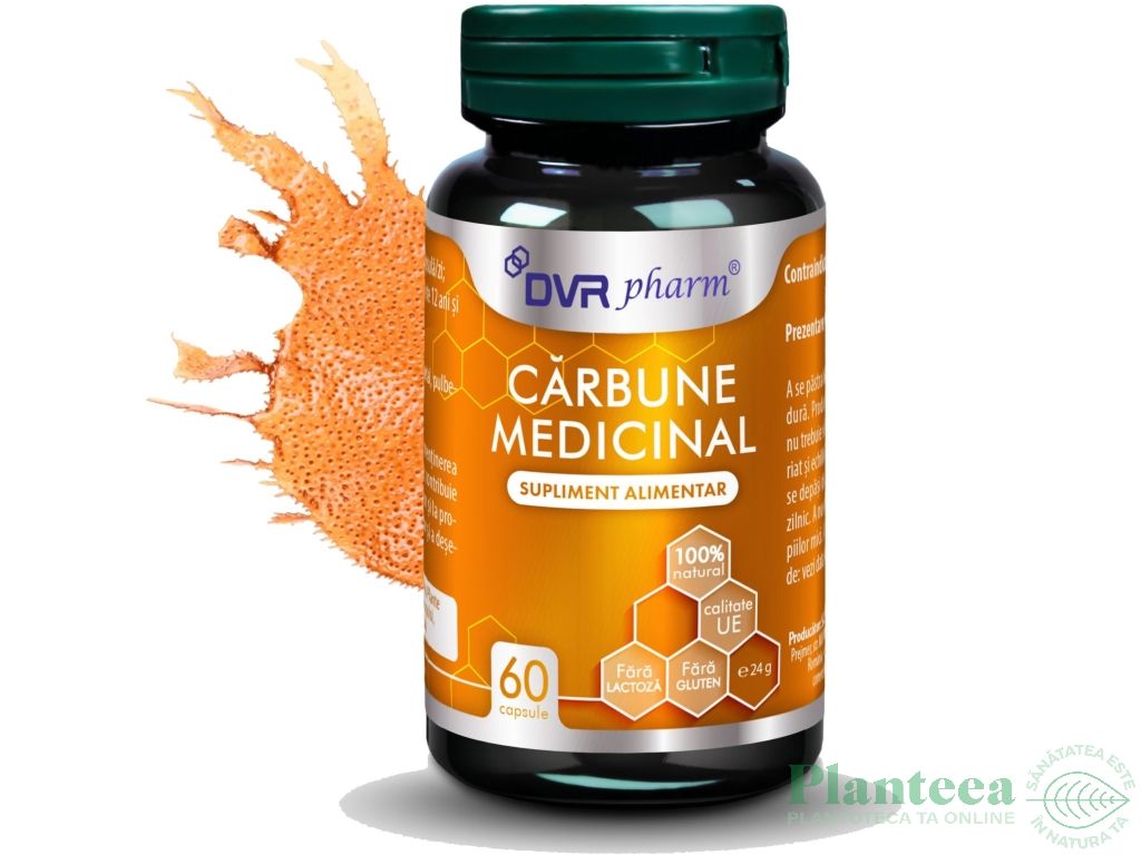 Carbune medicinal 300mg 1x60cps - DVR PHARM