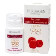 Crema BB zi ulei zmeura macadamia spf15 50g - HERBAGEN