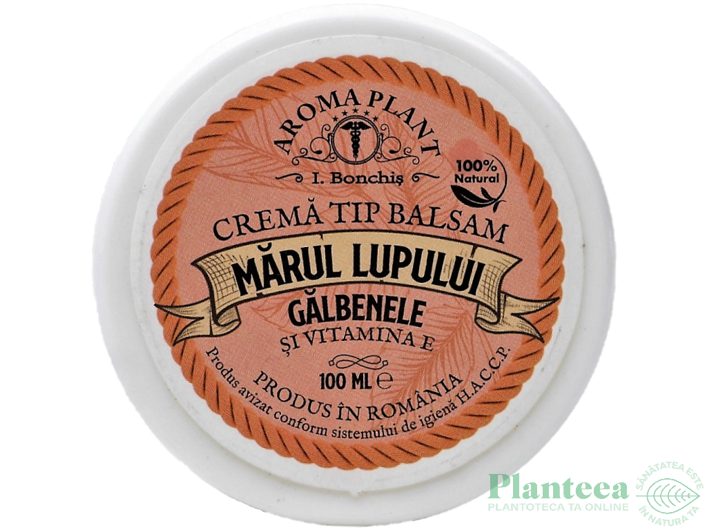 Crema balsam marul lupului galbenele 100ml - BONCHIS