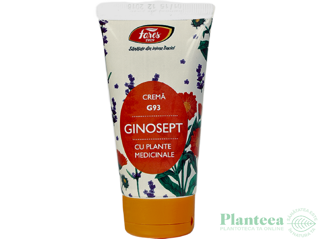 Crema calmanta Ginosept 50ml - FARES