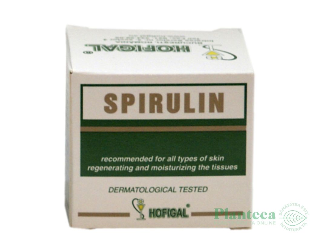 Crema spirulin 50ml - HOFIGAL