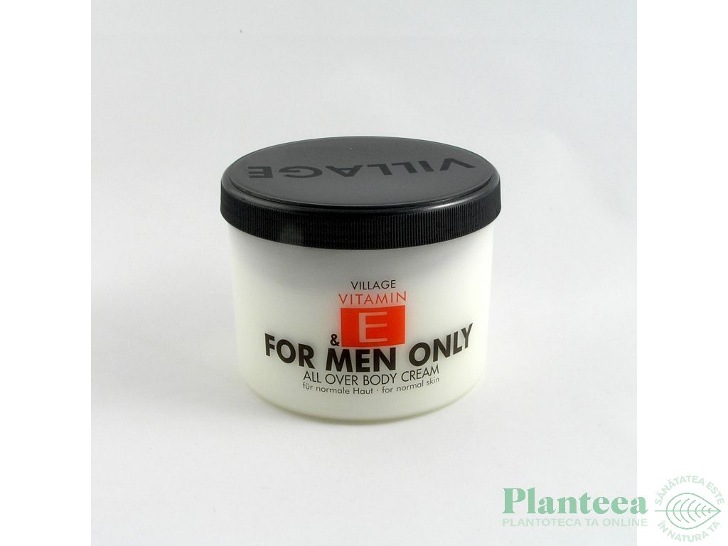 Crema corp E For Men Only 500ml - VILLAGE COSMETICS