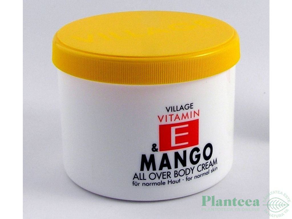 Crema corp E mango 500ml - VILLAGE COSMETICS