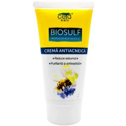 Crema antiacneica BioSulf propolis acid salicilic 50ml - CETA