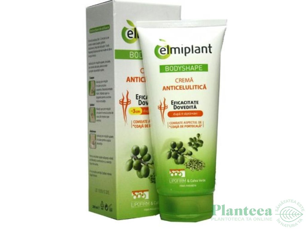 Crema anticelulita BodyShape 200ml - ELMIPLANT