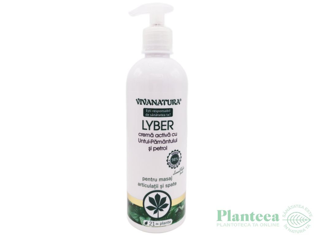 Crema antireumatica Lyber 500ml - VIVA NATURA