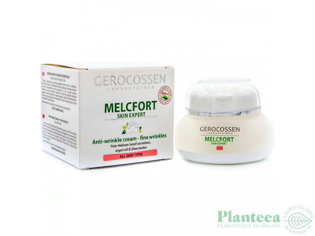 Crema antirid riduri superficiale Melcfort 35ml - GEROCOSSEN