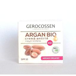 Crema antirid riduri vizibile spf10 ArganBio 50ml - GEROCOSSEN