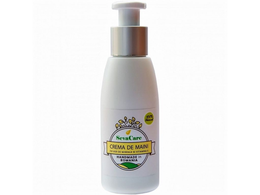 Crema maini ulei migdale vitamina E 100ml - SEVA CARE