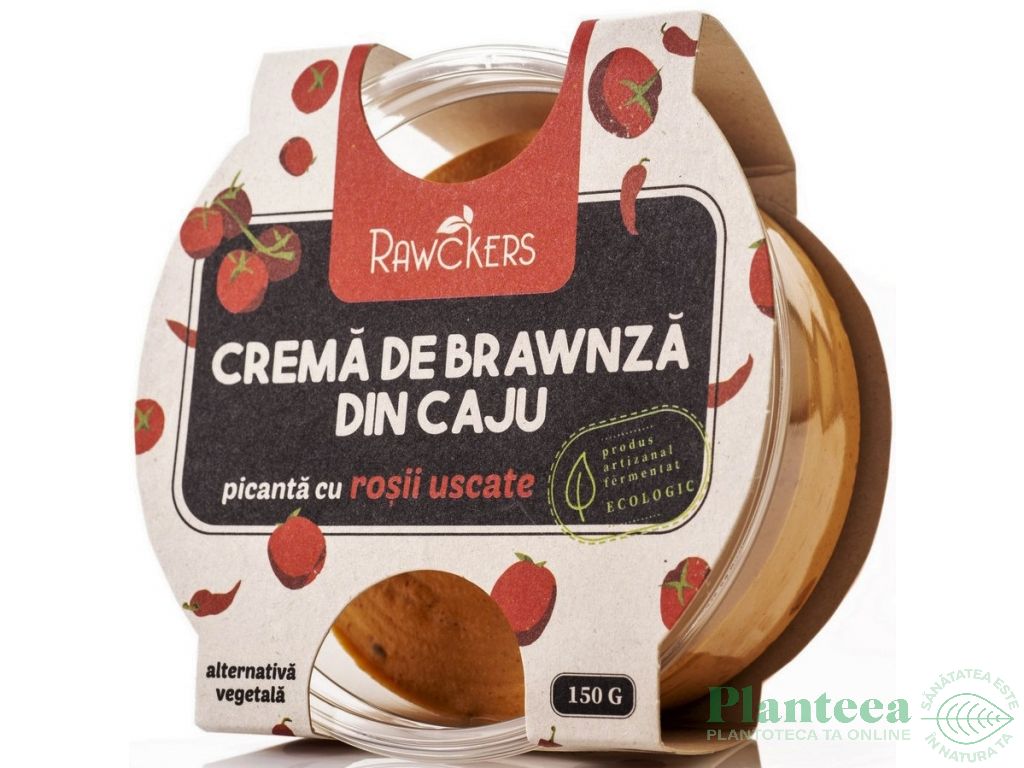 Crema branza caju picanta rosii uscate eco 150g - RAWCKERS