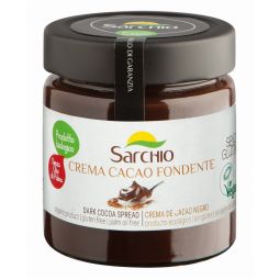 Crema desert ciocolata neagra fondanta eco 200g - SARCHIO