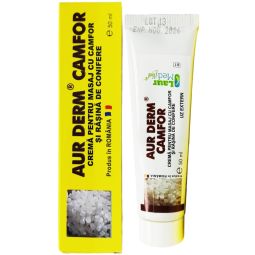 Crema masaj camfor rasina conifere Aur Derm 50ml - LAUR MED