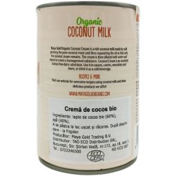 Crema cocos eco 400ml - MAYA GOLD