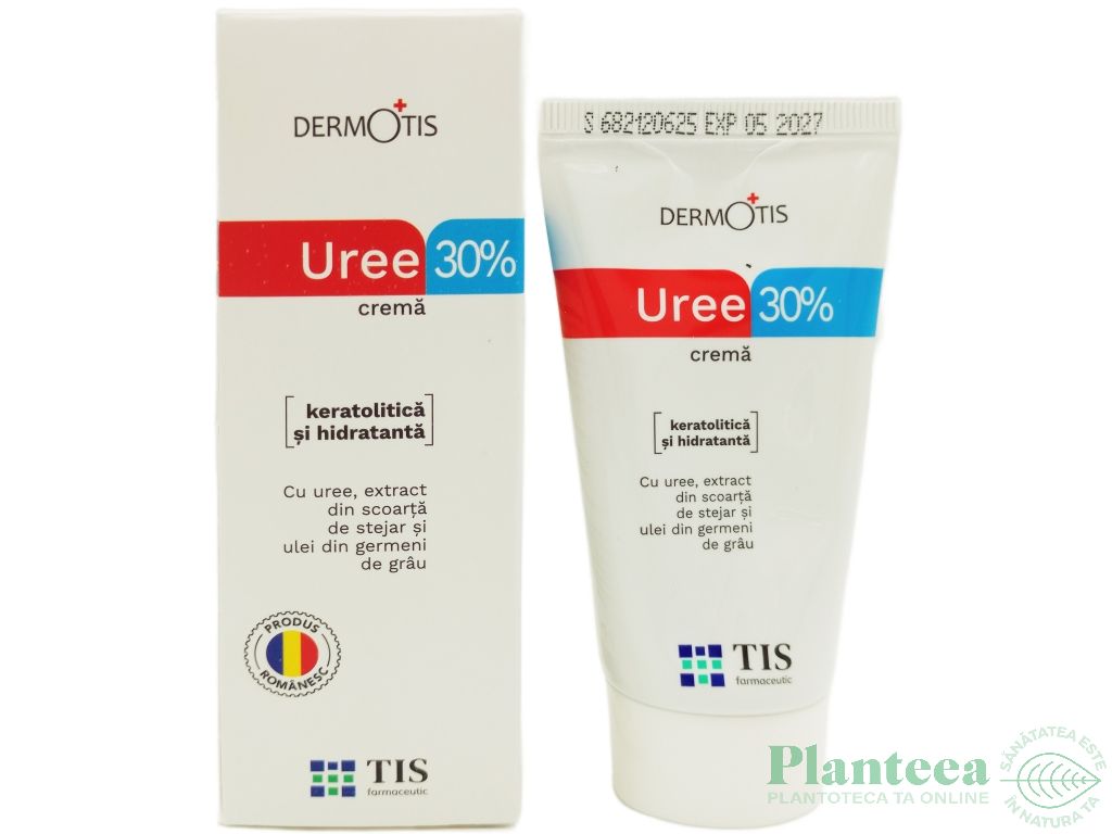 Crema cu uree 30% keratolitica hidratanta 50ml - TIS