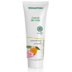 Crema corp portocale dulci unt shea 250ml - VIVA NATURA