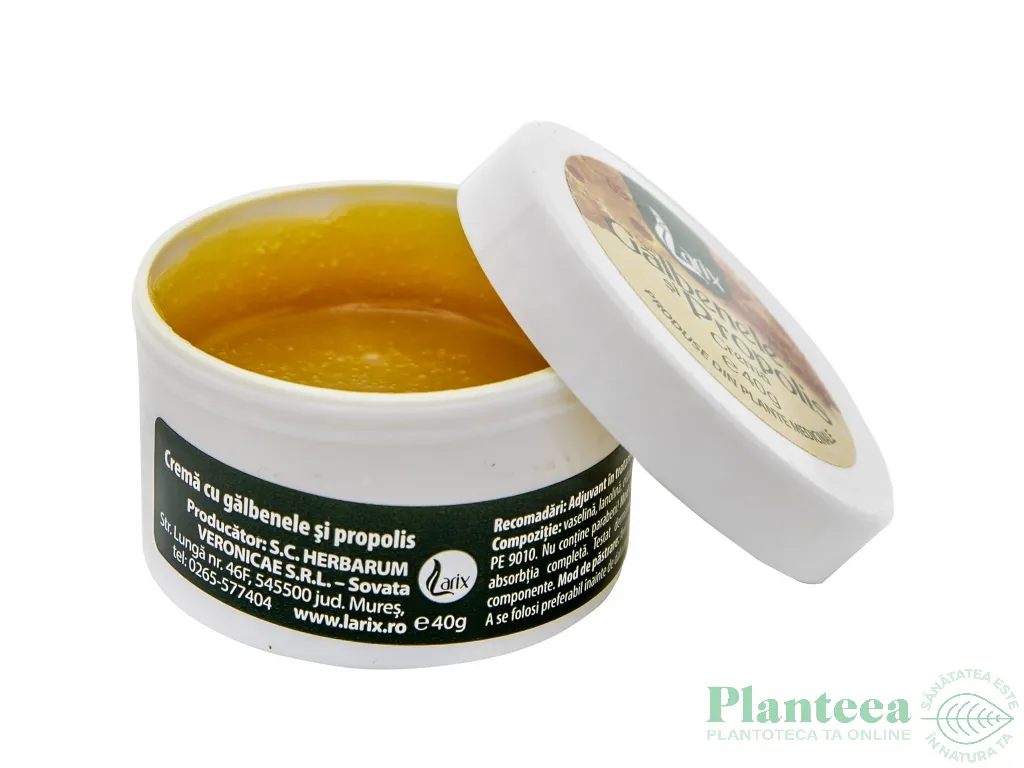 Crema galbenele propolis 40g - LARIX