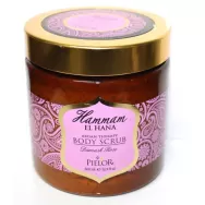 Scrub corp ulei argan Damask Rose 500ml - HAMMAM EL HANA