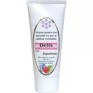 Crema ten sensibil aur aloe ganoderma trandafiri Delis 75ml - AQUA NANO