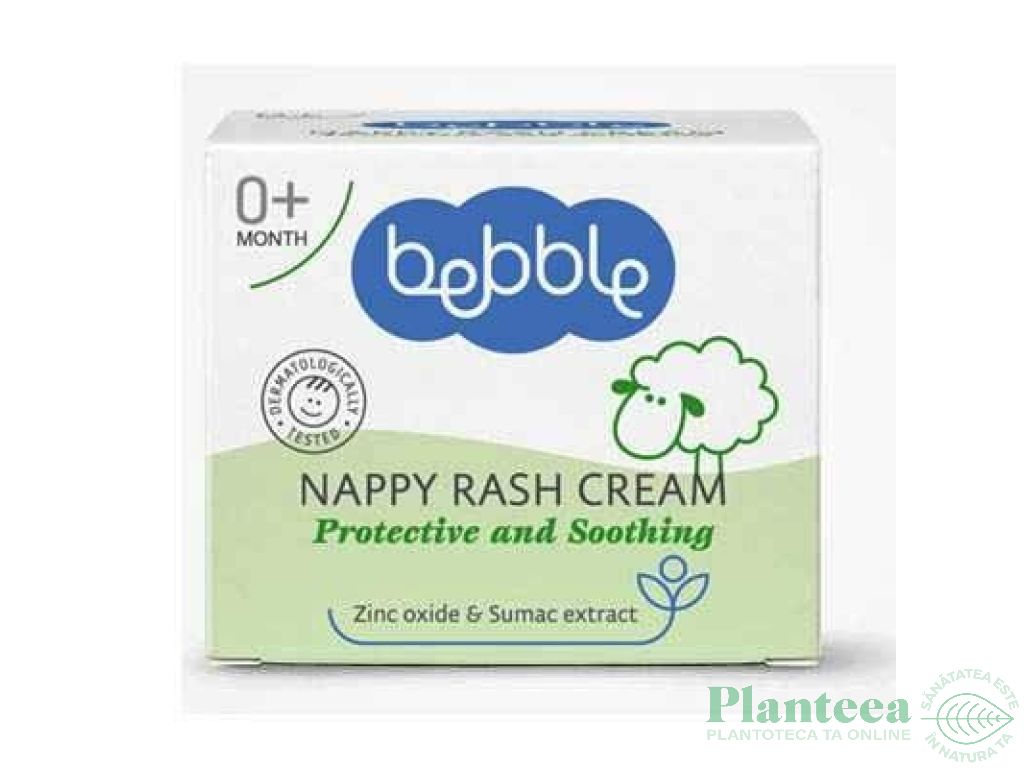 Crema fundulet iritat bebe 60ml - BEBBLE