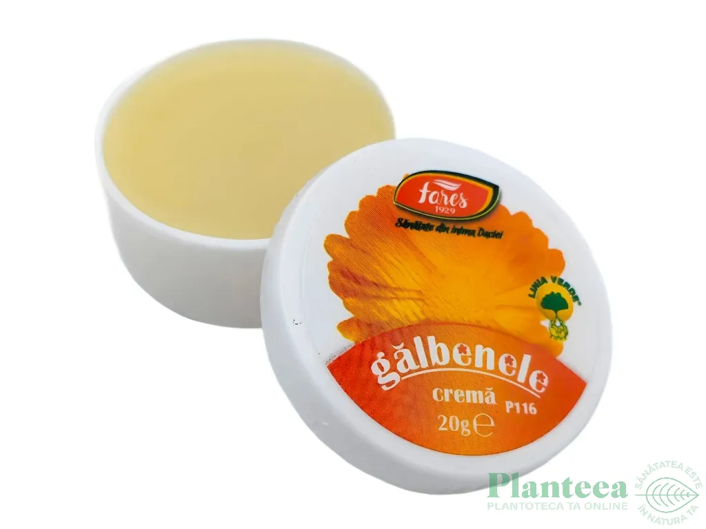 Crema galbenele 20g - FARES