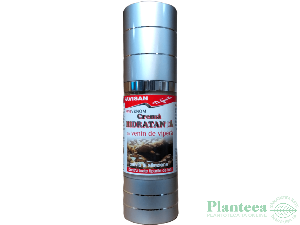 Crema hidratanta venin vipera FaviVenom 30ml - FAVISAN