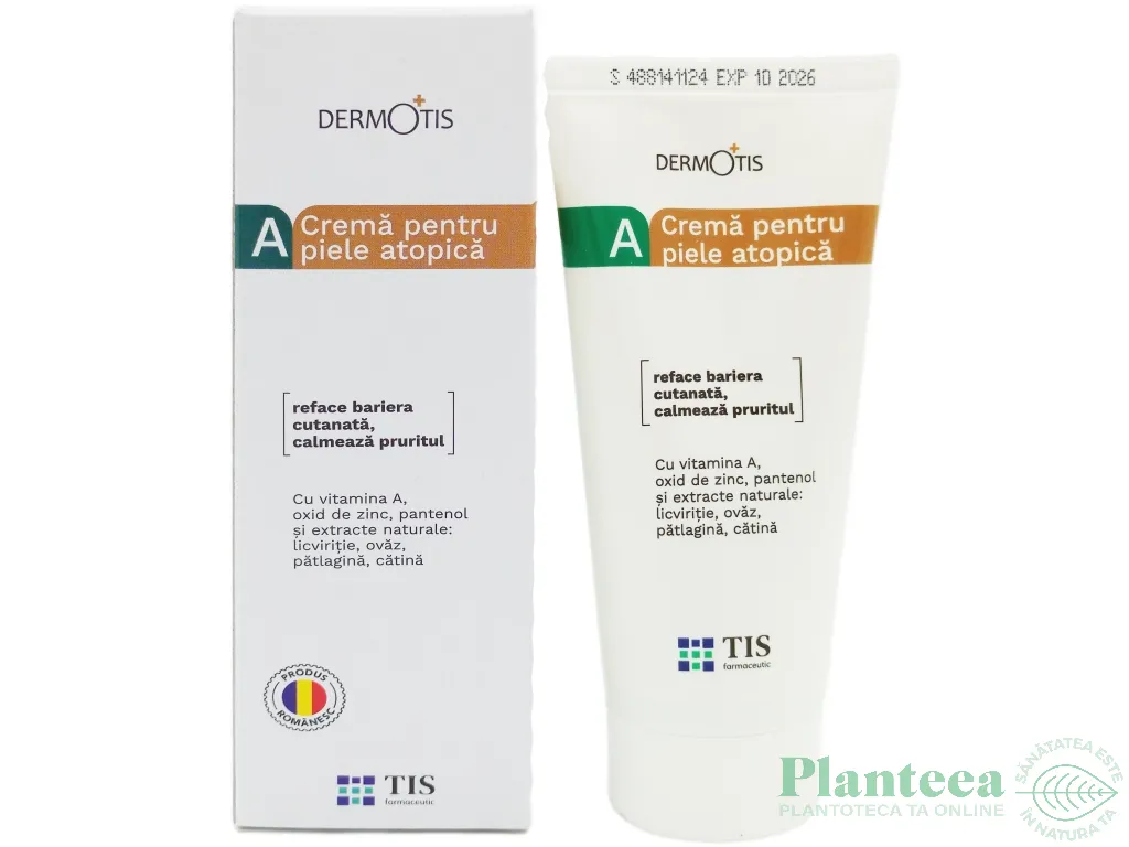 Crema hidratanta calmanta reparatoare piele atopica 50ml - TIS