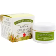 Crema hidratanta ten uscat/sensibil unt shea Q10 50ml - VERRE DE NATURE