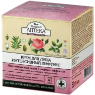 Crema fata intens rejuvenanta efect lifting ten normal tendinta uscare 50ml - ZELENAYA APTEKA