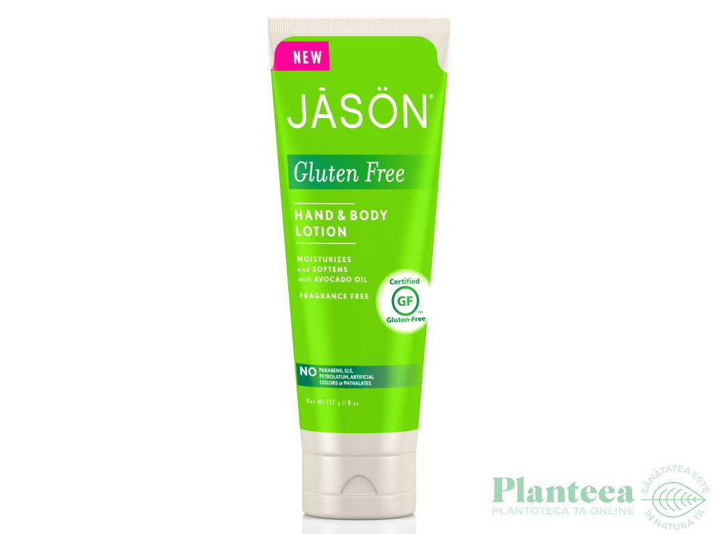 Lotiune maini corp fara gluten 227g - JASON