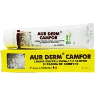Crema masaj camfor rasina conifere Aur Derm 50ml - LAUR MED
