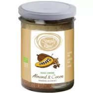 Crema desert migdale cacao raw eco 170g - SIMPLY RAW