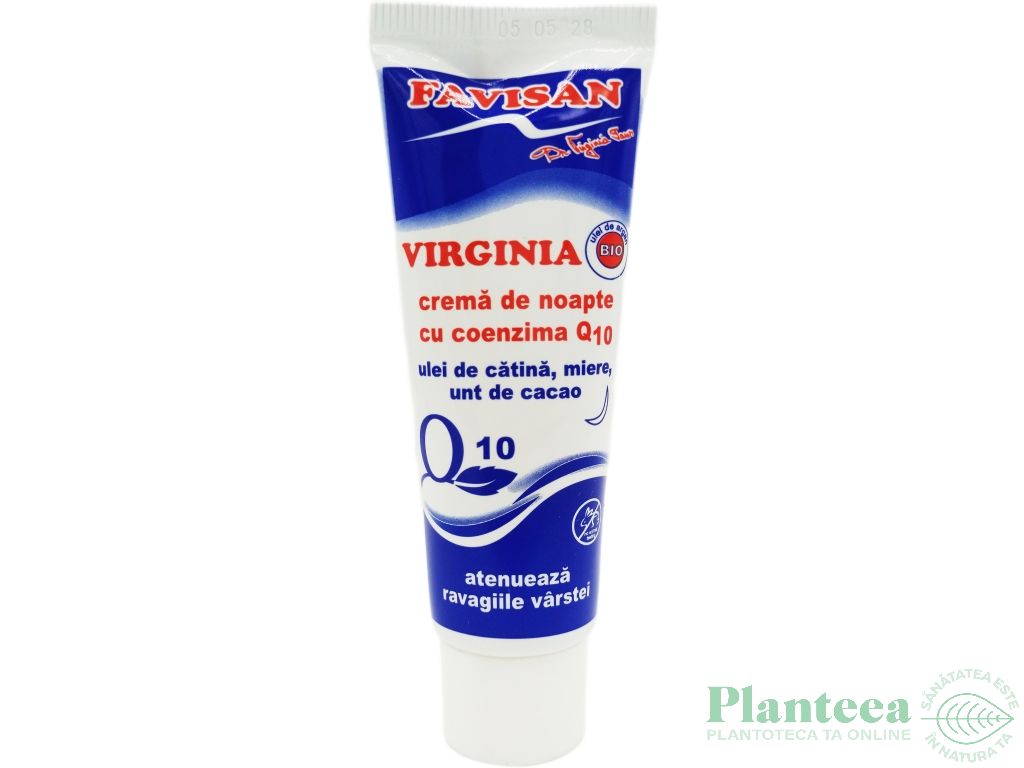 Crema noapte Q10 50ml - FAVISAN