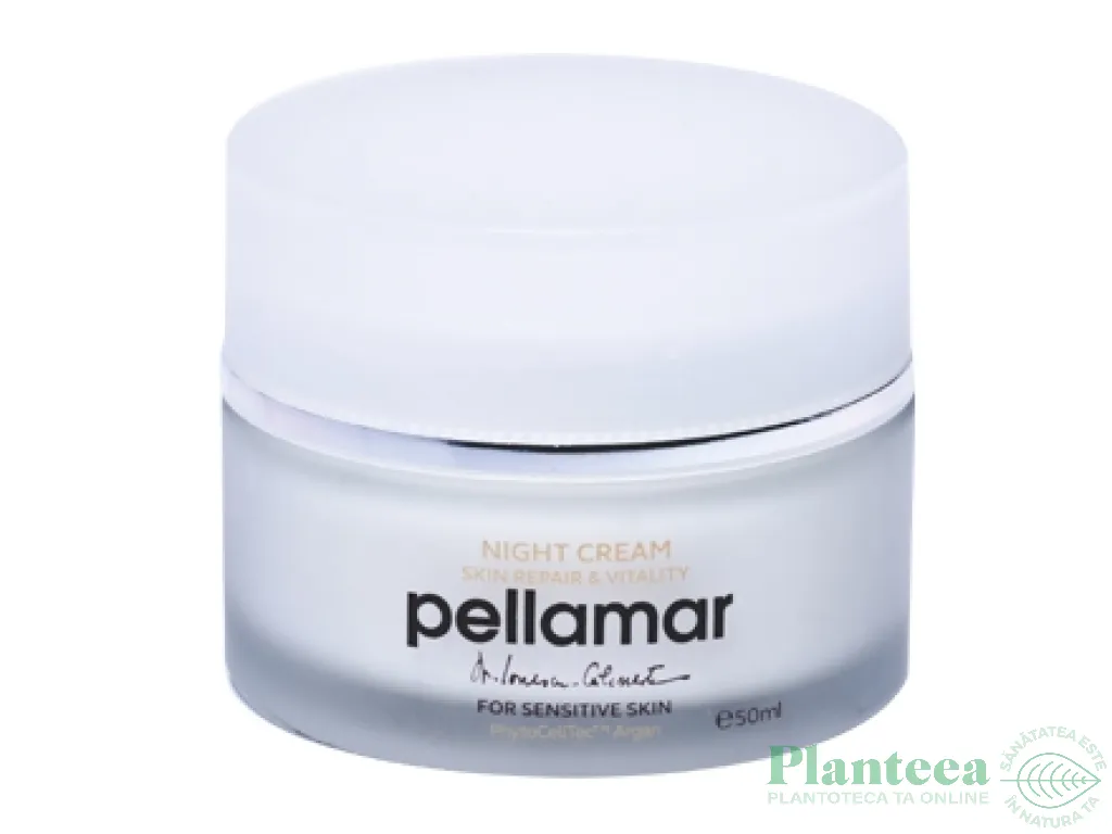 Crema noapte regenerare vitalizare ten sensibil 50ml - PELLAMAR