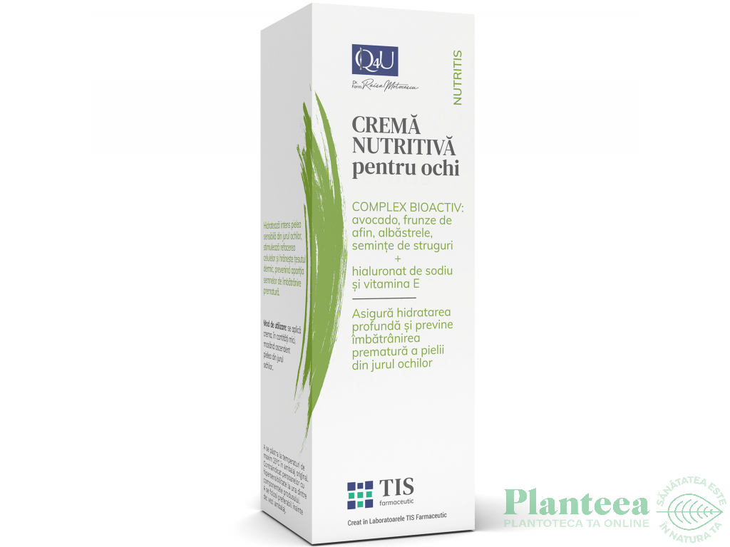 Crema ochi nutritiva Q4U NutriTis 20ml - TIS