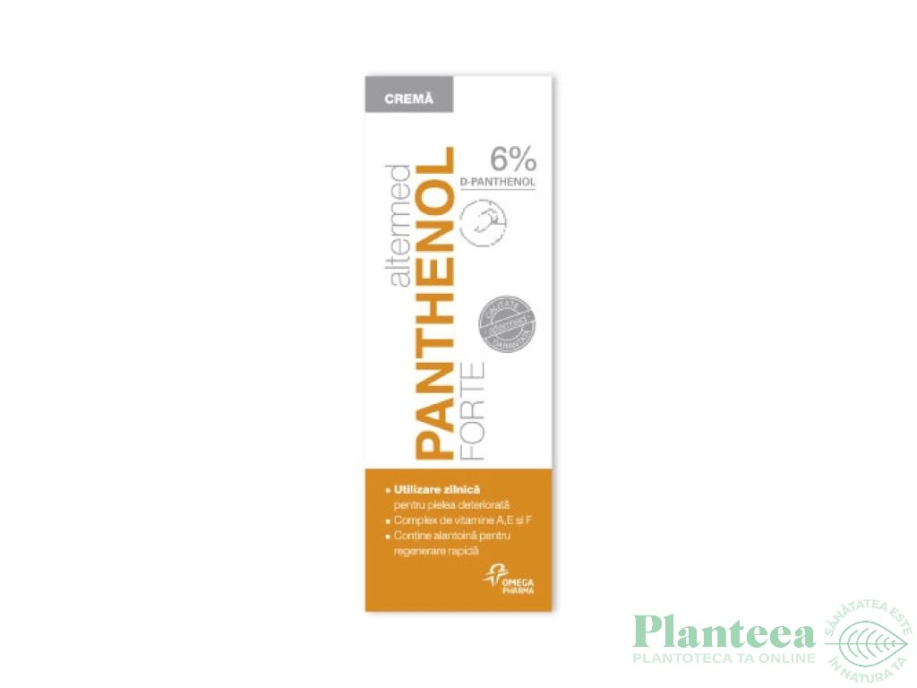 Crema panthenol forte 6% 30g - OMEGA PHARMA