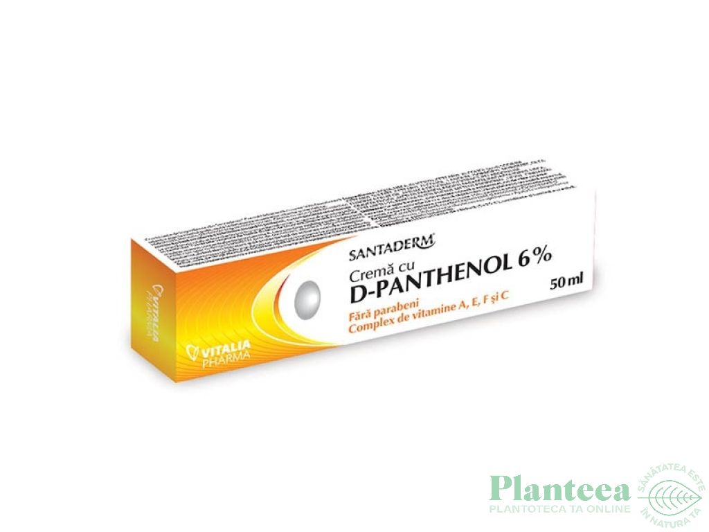 Crema panthenol 6% 50ml - SANTADERM