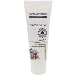 Crema par impotriva caderii cafea verde petrol 75ml - VIVA NATURA