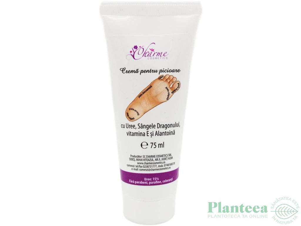 Crema picioare uree 75ml - CHARME