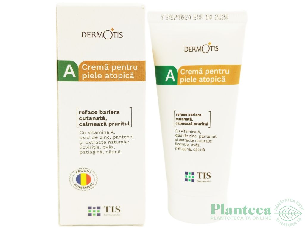 Crema hidratanta calmanta reparatoare piele atopica 50ml - TIS